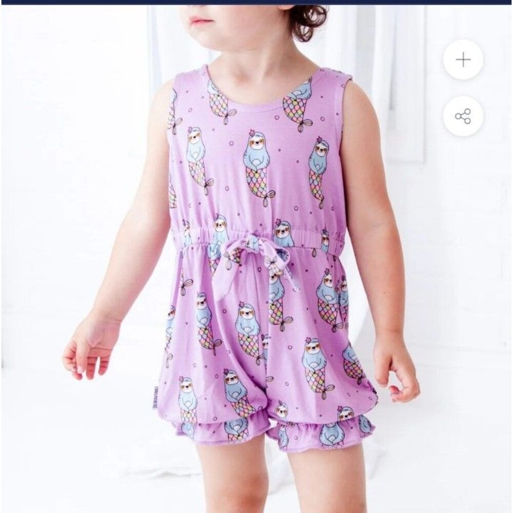 Dreamiere Slowly but Shorely Romper 12-18